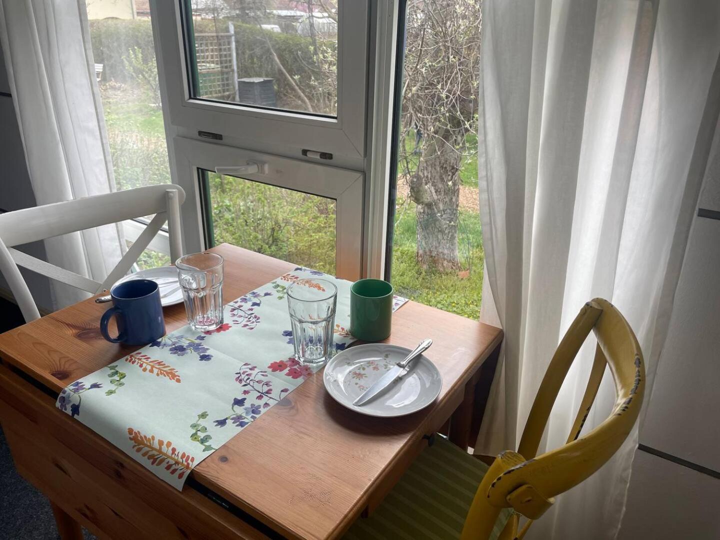 Bauwagen Villa Maibeere Radebeul Εξωτερικό φωτογραφία
